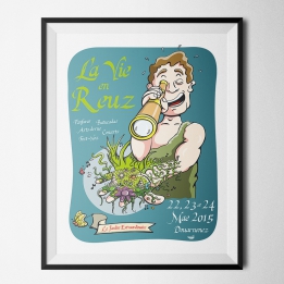 Affiche de La vie en Reuz 2015