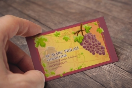 Carte de visite de Marc Prilau