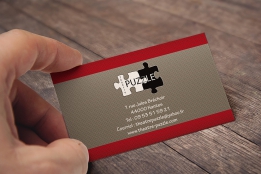Carte de visite du Théâtre PUZZLE