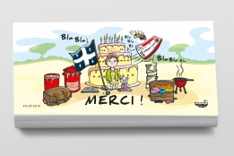 Carton de remerciements
