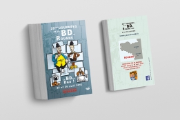 Flyer des Journées de la BD 2015