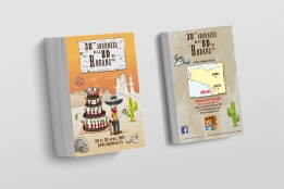 Flyer des Journées de la BD 2017