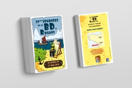 Flyer des Journées de la BD 2016