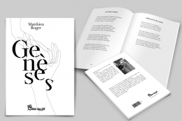 Mise en page et maquettage d'un recueil de poésies