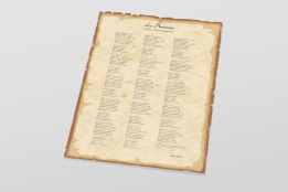 Illustration et mise en page d'un texte