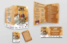 Identité visuelle des journées de la BD 2015
