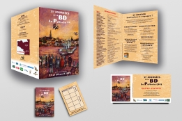 Identité visuelle des journées de la BD 2019