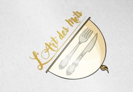 Logo réalisé pour L'art des mets