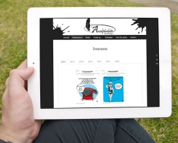 Site Web l'Analphabète - journal satirique