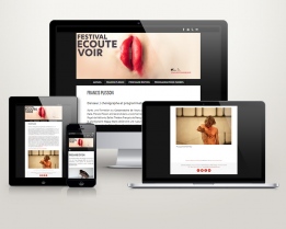 Site web www.festivalecoutevoir.com