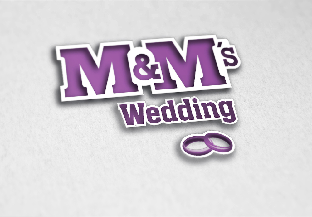 Logo de M&M's Wedding
